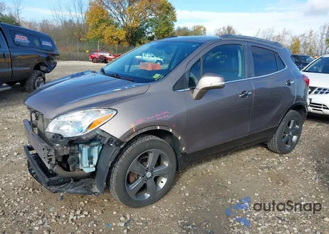 2014 Buick Encore Convenience from USA, damaged, VIN KL4CJFSBXEB554387